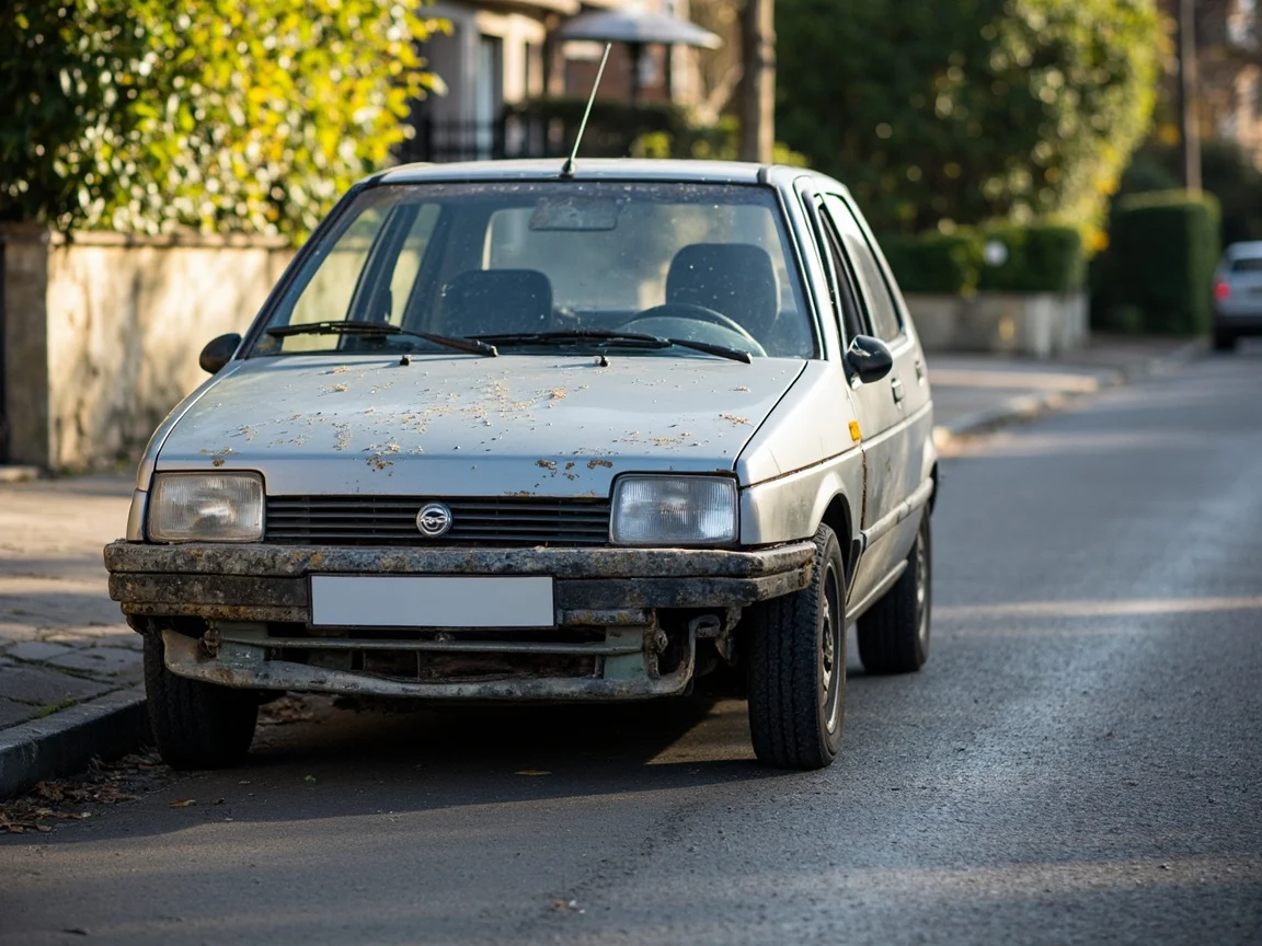 Epave voiture &middot; image &agrave; la une