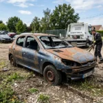 Epave voiture &mdash; Epave voiture 91 (Essonne) &middot; image &agrave; la une
