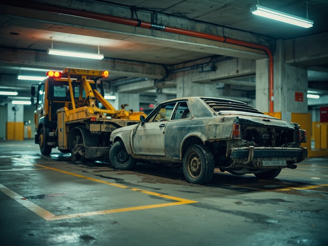 Enl&egrave;vement &eacute;pave sous-sol / parking &middot; image &agrave; la une