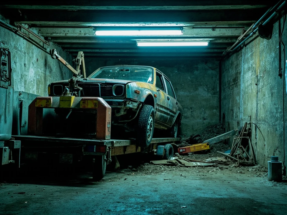 Enl&egrave;vement &eacute;pave sous-sol / parking &middot; image &agrave; la une