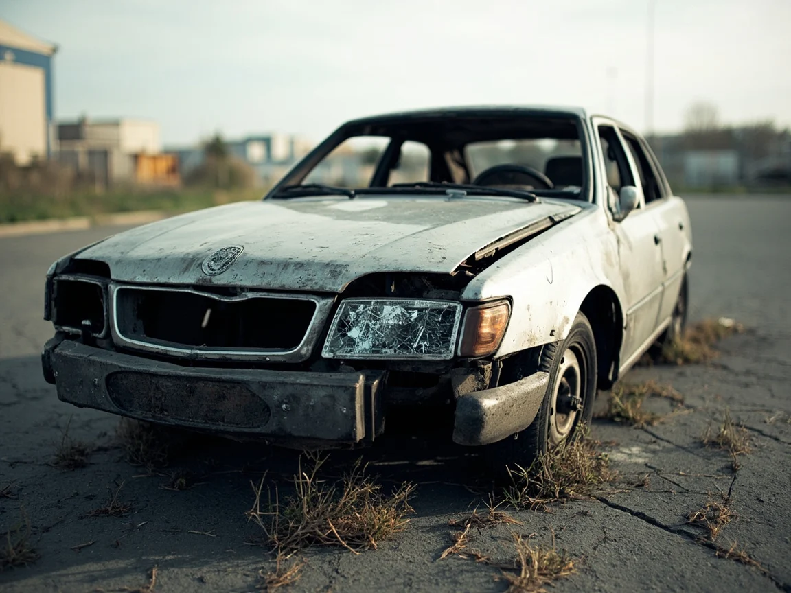Epave voiture &middot; image &agrave; la une