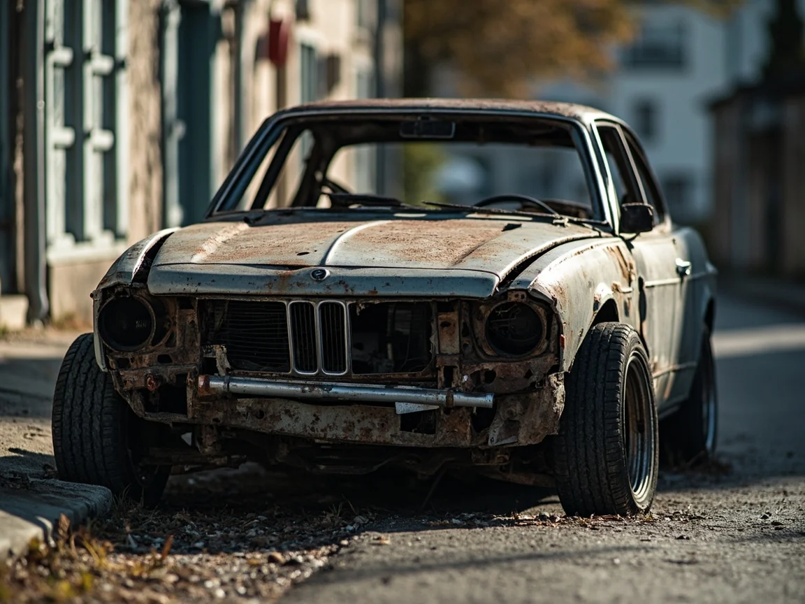 Epave voiture &middot; image &agrave; la une