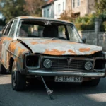 Epave voiture &mdash; Epave voiture - Deuil-La-Barre - Val-d'Oise &middot; image &agrave; la une