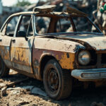 , , , ,  - Destruction voiture Bry-Sur-Marne (94360)
