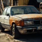 , , , ,  - Epave voiture : Saint-Denis, 93200
