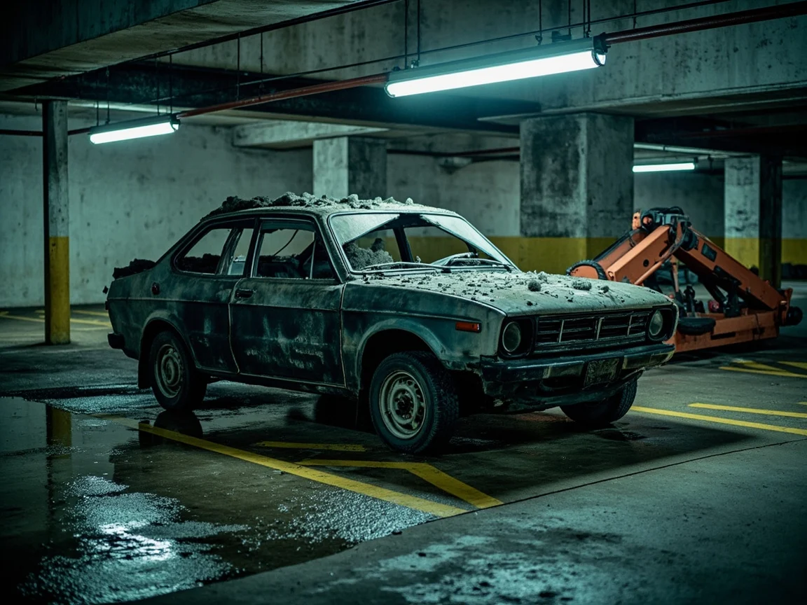 Enl&egrave;vement &eacute;pave sous-sol / parking &middot; image &agrave; la une