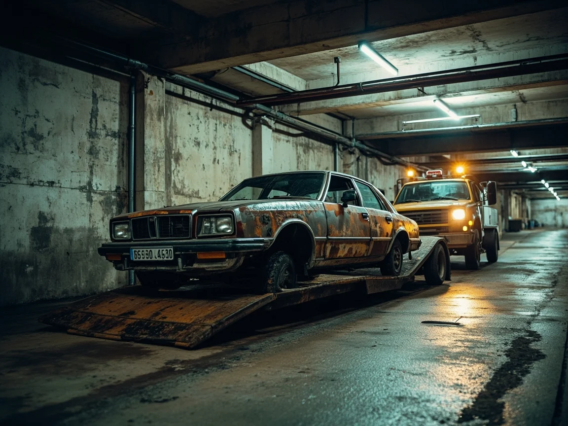 Enl&egrave;vement &eacute;pave sous-sol / parking &middot; image &agrave; la une