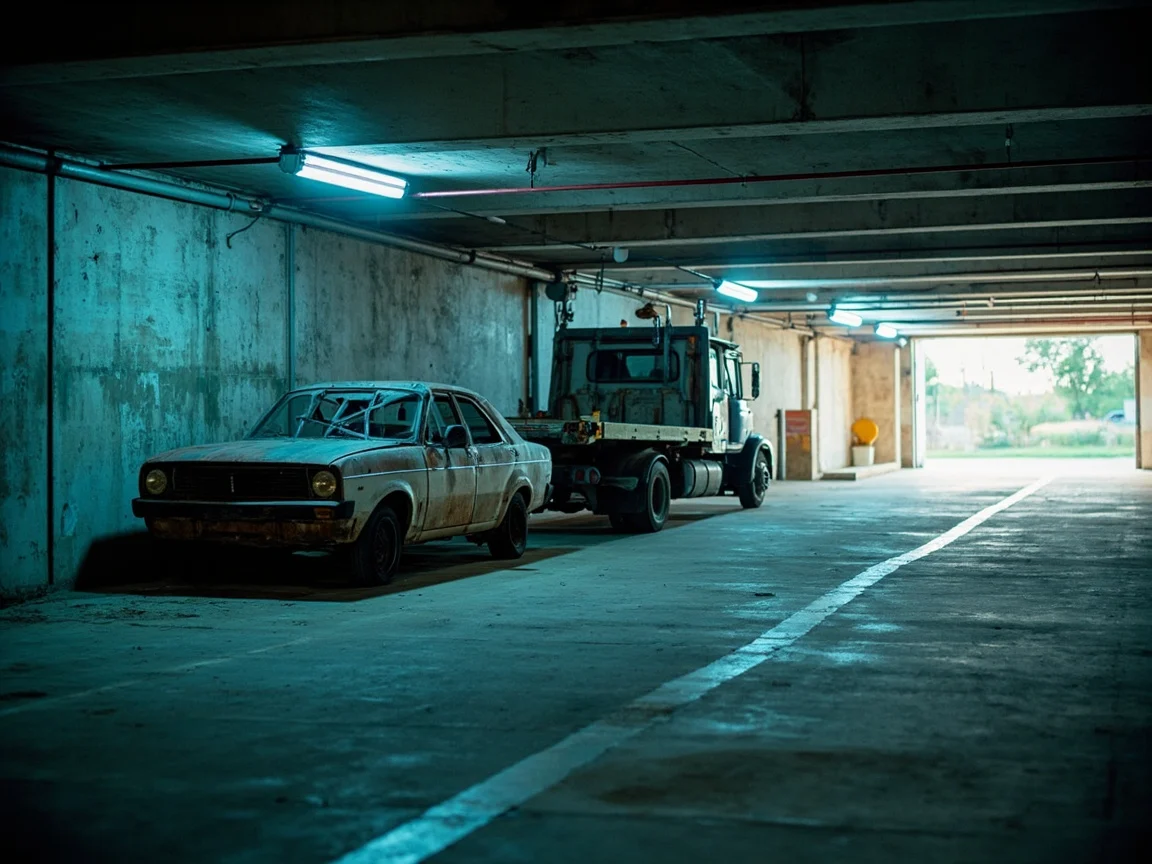 Enl&egrave;vement &eacute;pave sous-sol / parking &middot; image &agrave; la une