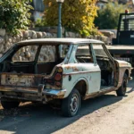 Epave voiture &mdash; Epave voiture 77100 Nanteuil-L&egrave;s-Meaux &middot; image &agrave; la une