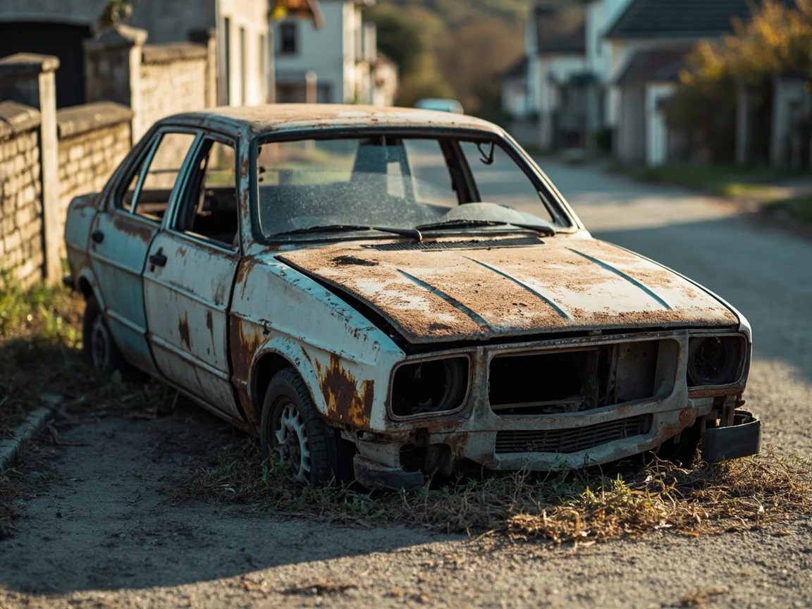 Epave voiture &middot; image &agrave; la une