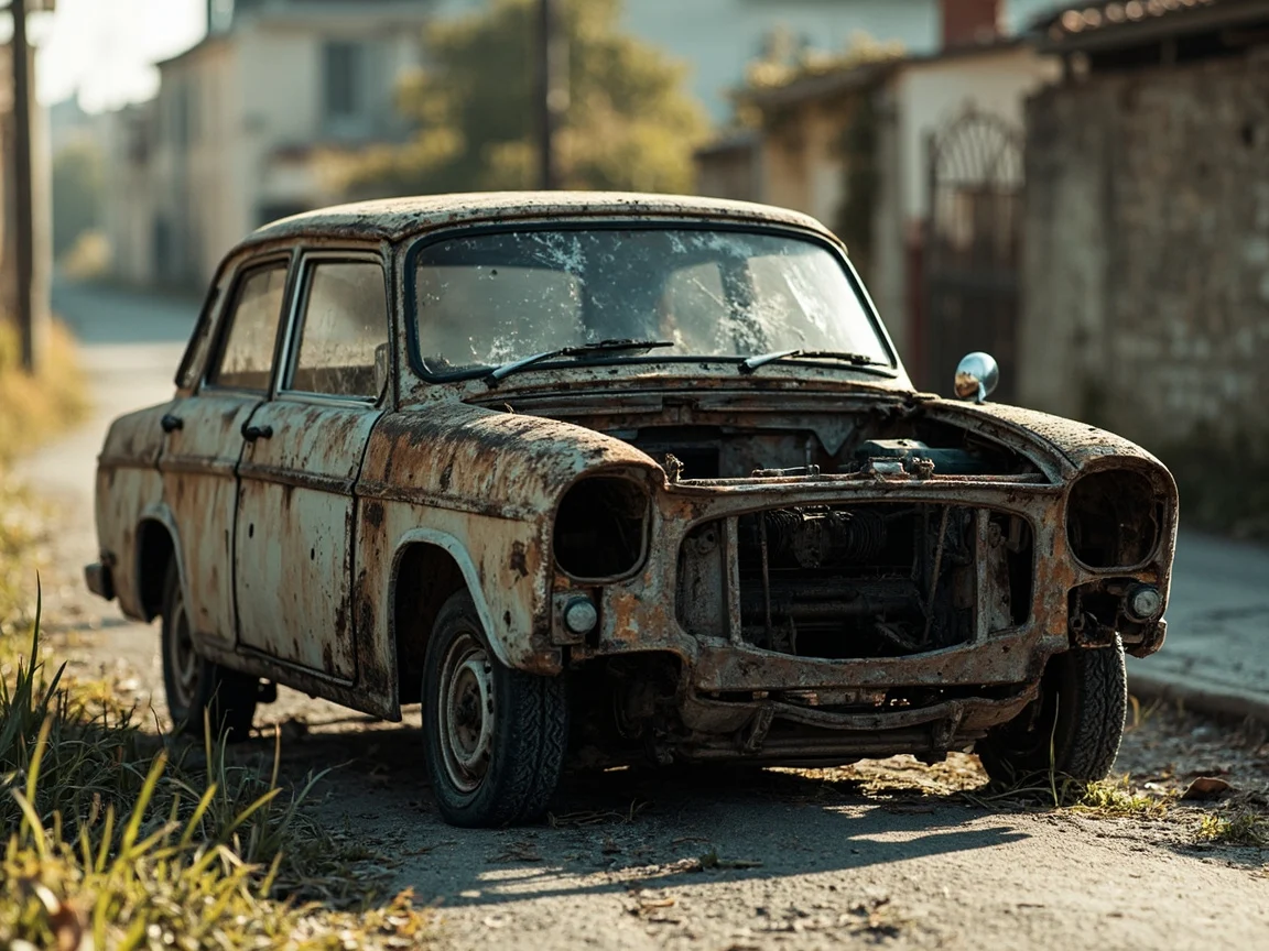Epave voiture &middot; image &agrave; la une