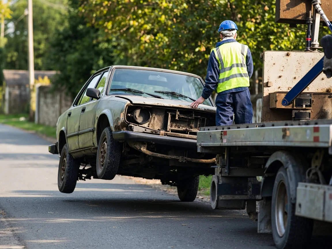 Mettre sa voiture &agrave; la casse &middot; image &agrave; la une