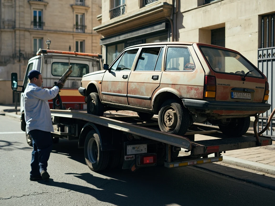 Mettre sa voiture &agrave; la casse &middot; image &agrave; la une