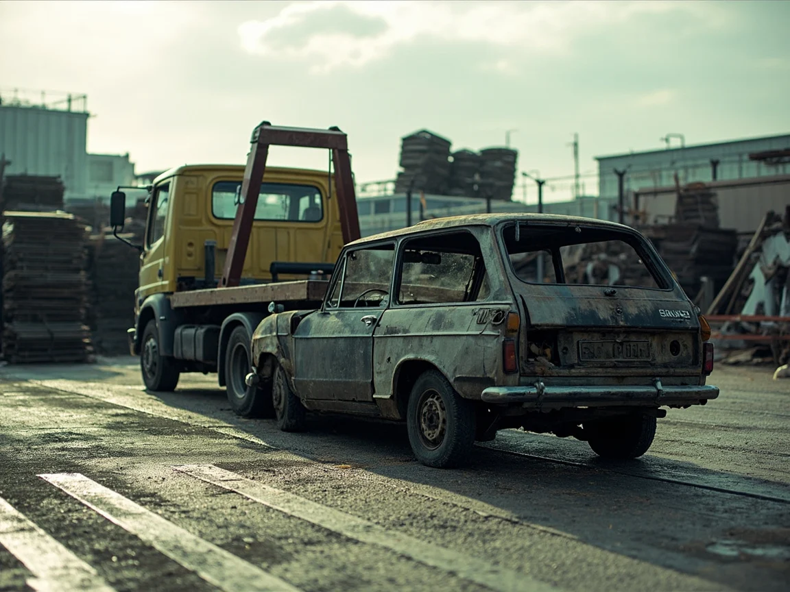 Mettre sa voiture &agrave; la casse &middot; image &agrave; la une