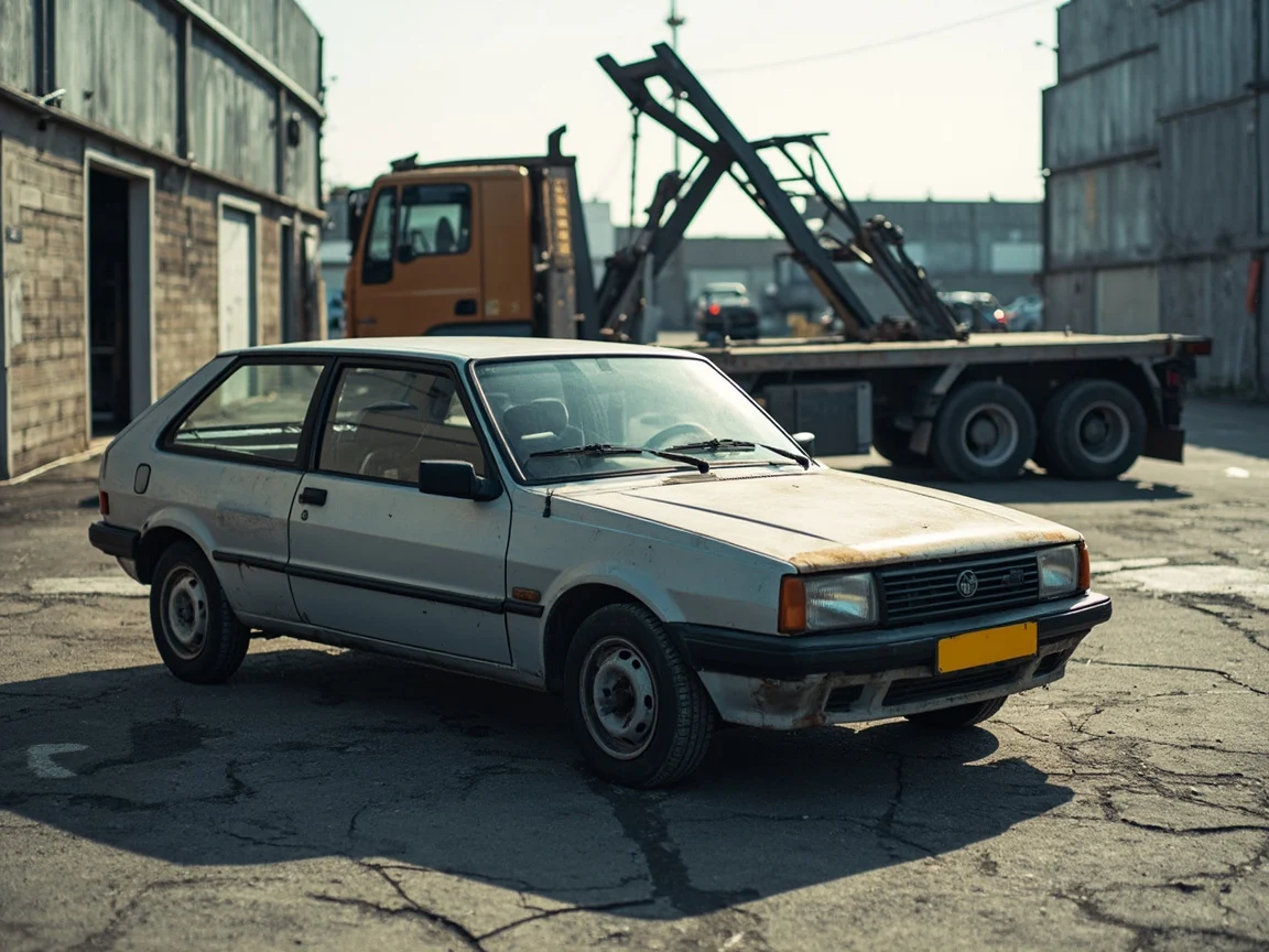 Mettre sa voiture &agrave; la casse &middot; image &agrave; la une