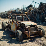 , , , ,  - Destruction voiture Boussy-Saint-Antoine (91800)