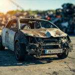 , , , ,  - Destruction voiture 91/91250 - Tigery