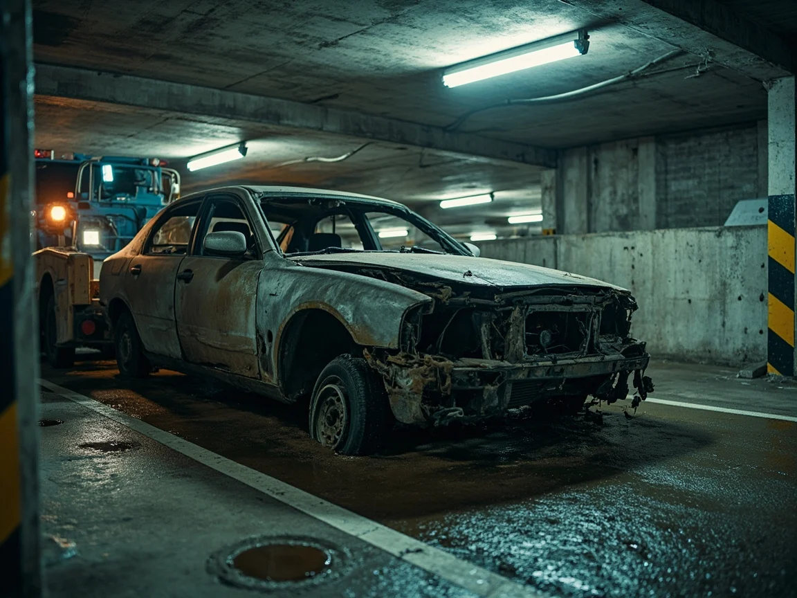 Enl&egrave;vement &eacute;pave sous-sol / parking &middot; image &agrave; la une