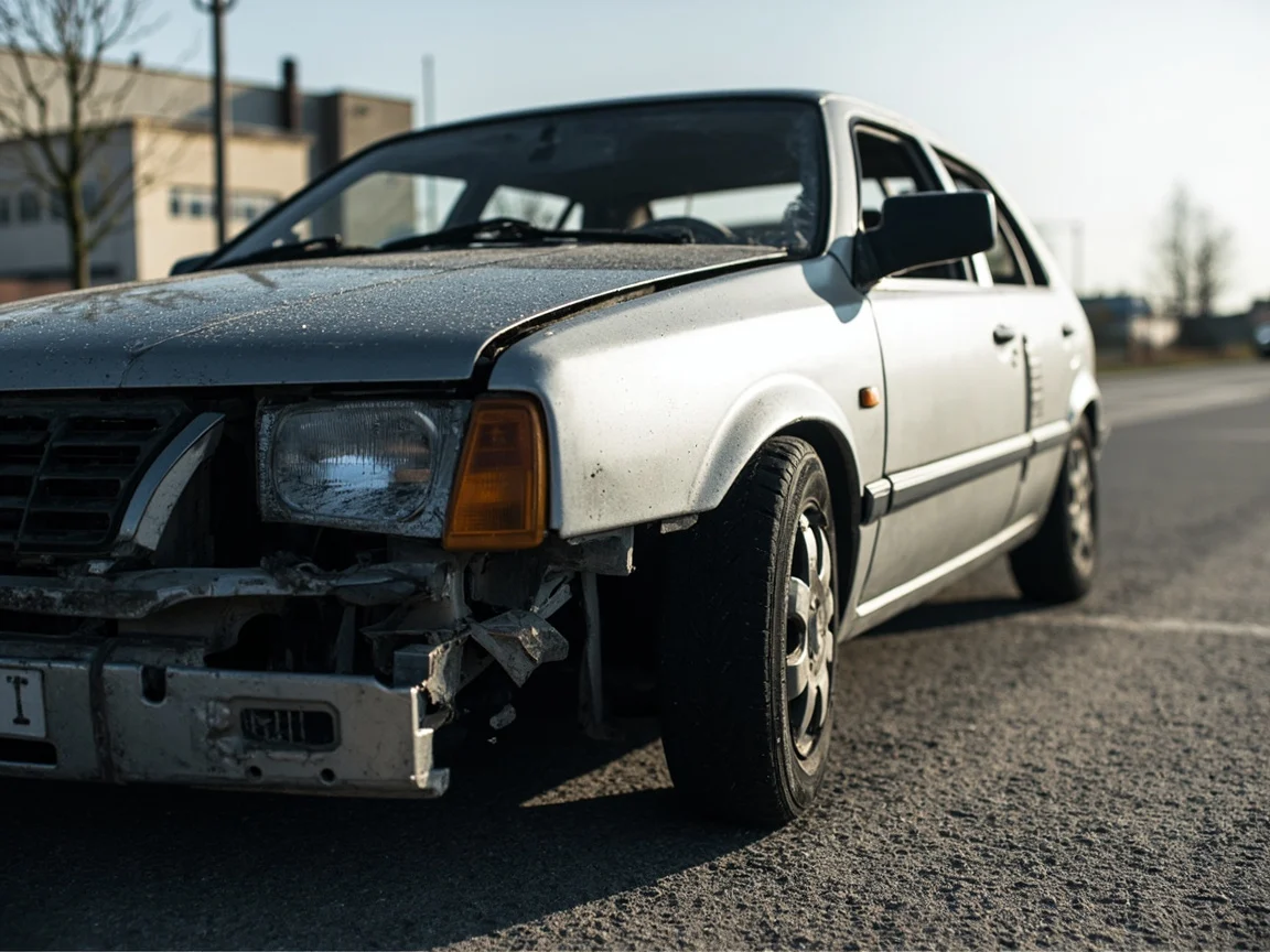 Epave voiture &middot; image &agrave; la une