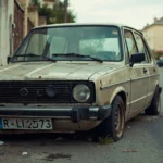 Epave voiture &mdash; Epave voiture - Romainville (Seine-Saint-Denis, 93230) &middot; image &agrave; la une