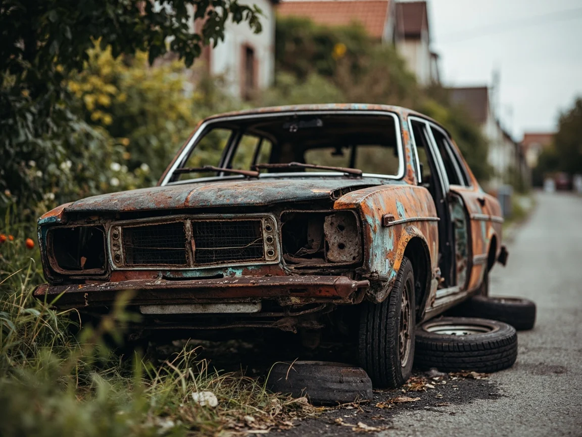 Epave voiture &middot; image &agrave; la une