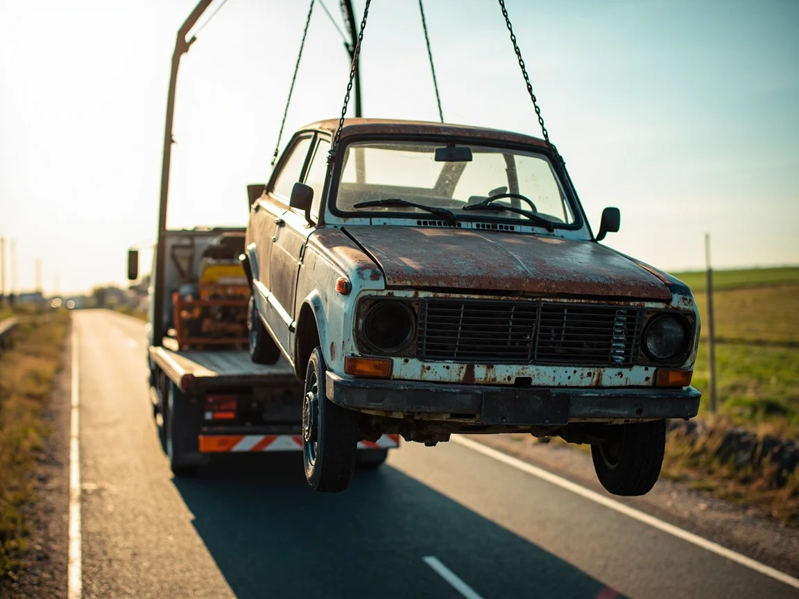 Mettre sa voiture &agrave; la casse &middot; image &agrave; la une