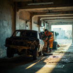 , , , ,  - Enl&egrave;vement &eacute;pave sous-sol / parking, Crespi&egrave;res (78121)