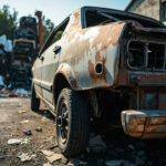 , , , ,  - Destruction voiture - 91002 - &Eacute;vry-Courcouronnes