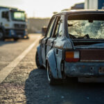 , , , ,  - Destruction voiture - Luzancy / 77138