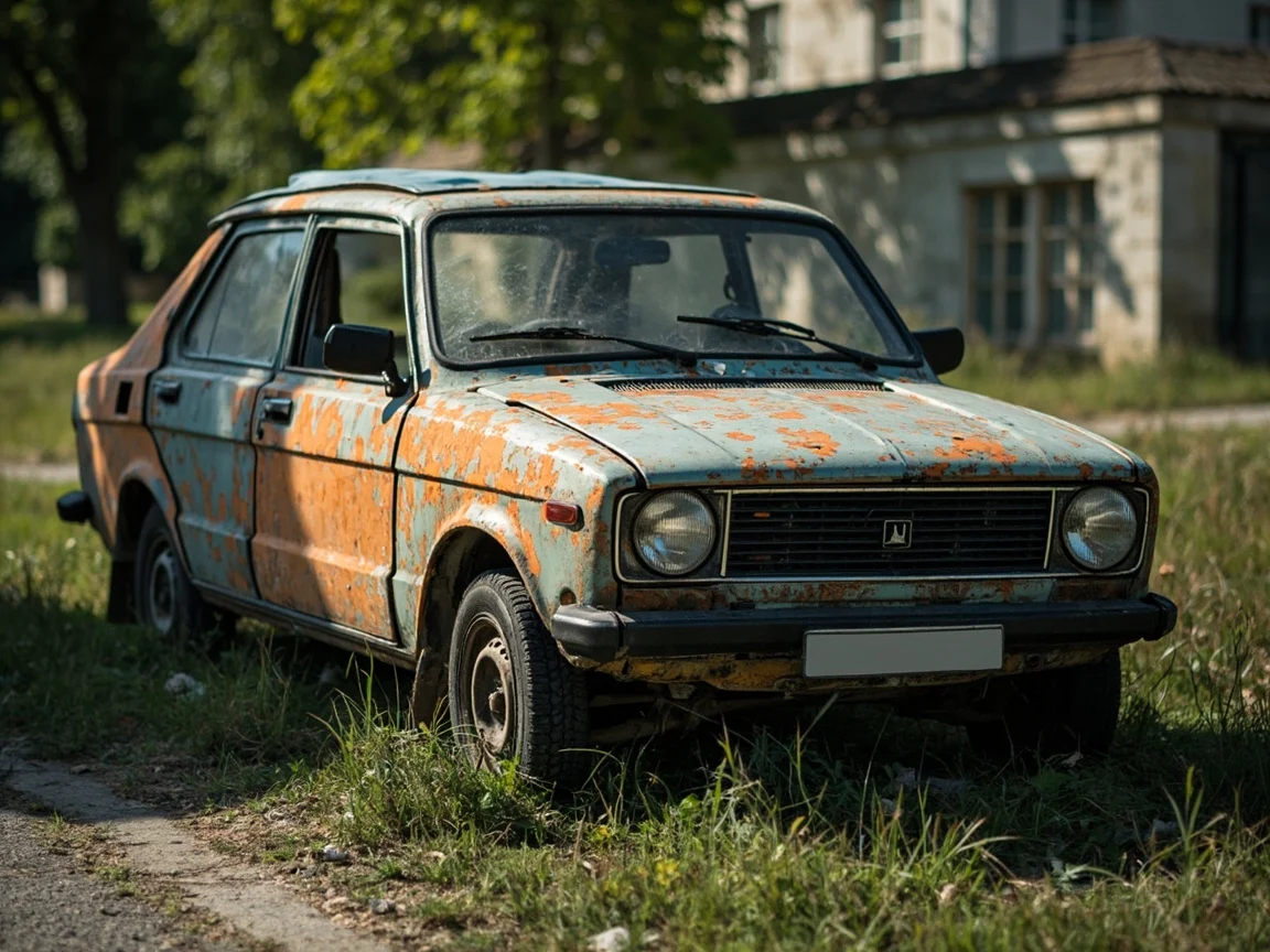 Epave voiture &middot; image &agrave; la une