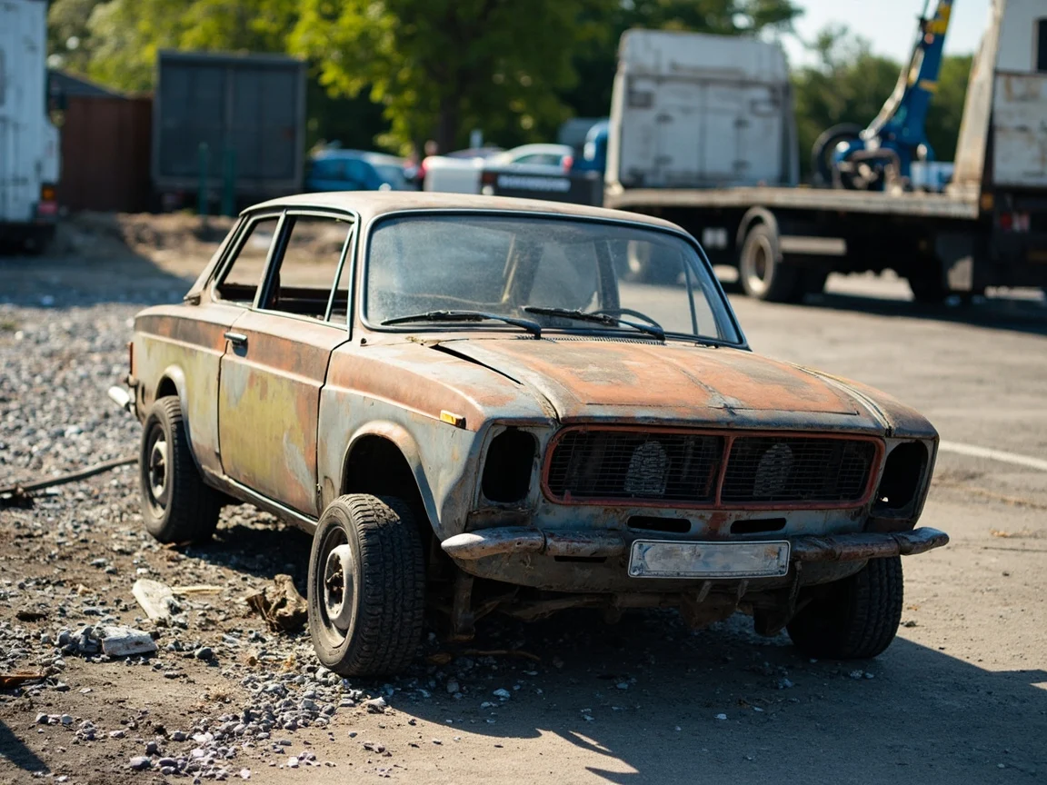 Mettre sa voiture &agrave; la casse &middot; image &agrave; la une