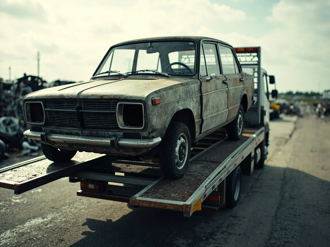 Mettre sa voiture &agrave; la casse &middot; image &agrave; la une