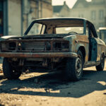 , , , ,  - Destruction voiture - Marly-Le-Roi - Yvelines