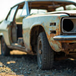 , , , ,  - Destruction voiture Thomery (77810) - 77