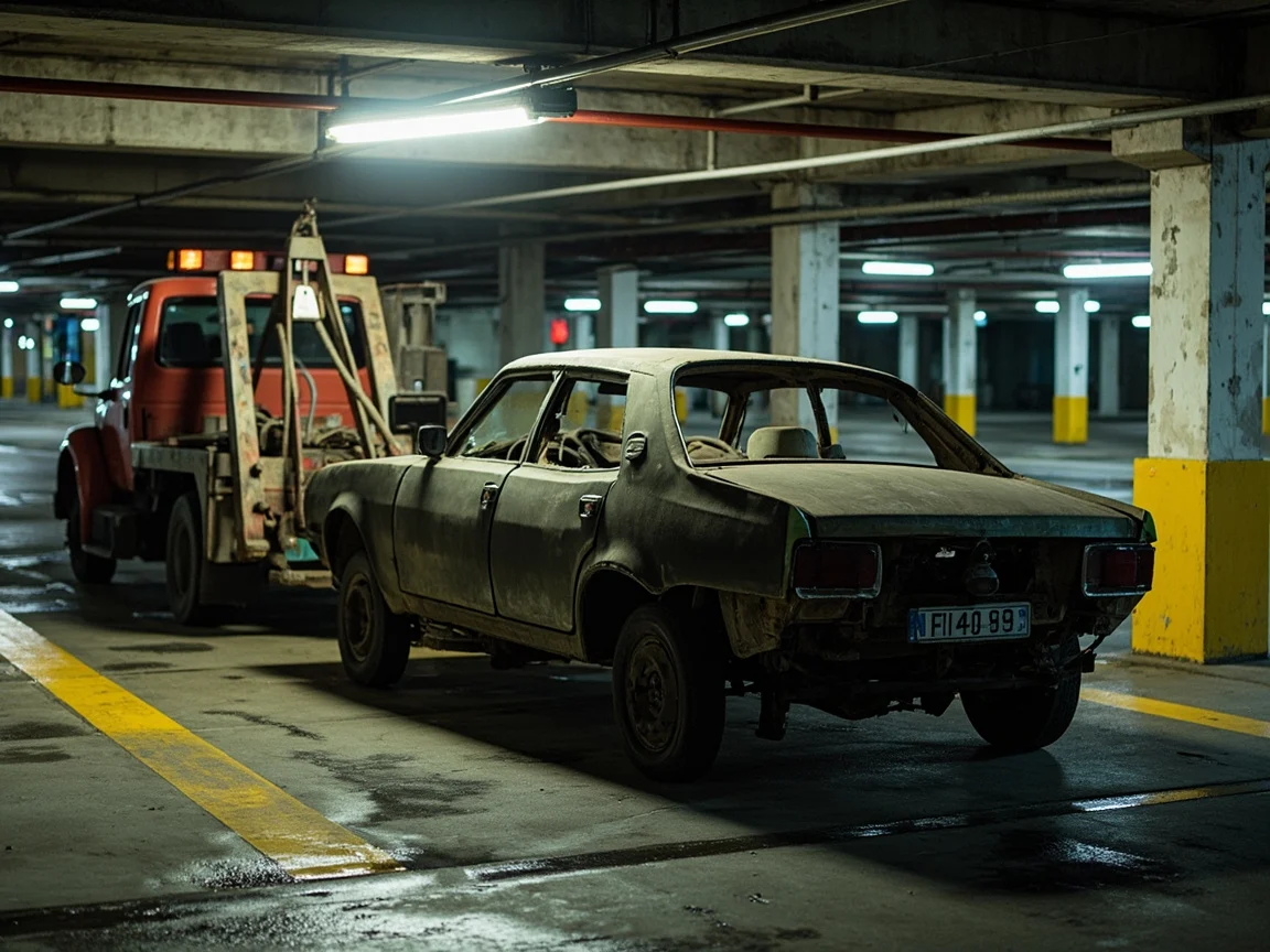 Enl&egrave;vement &eacute;pave sous-sol / parking &middot; image &agrave; la une