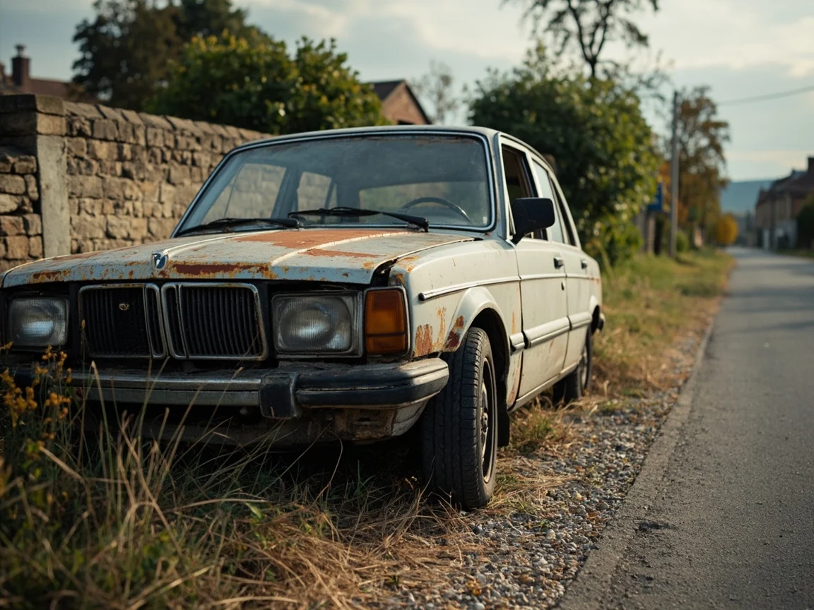 Epave voiture &middot; image &agrave; la une
