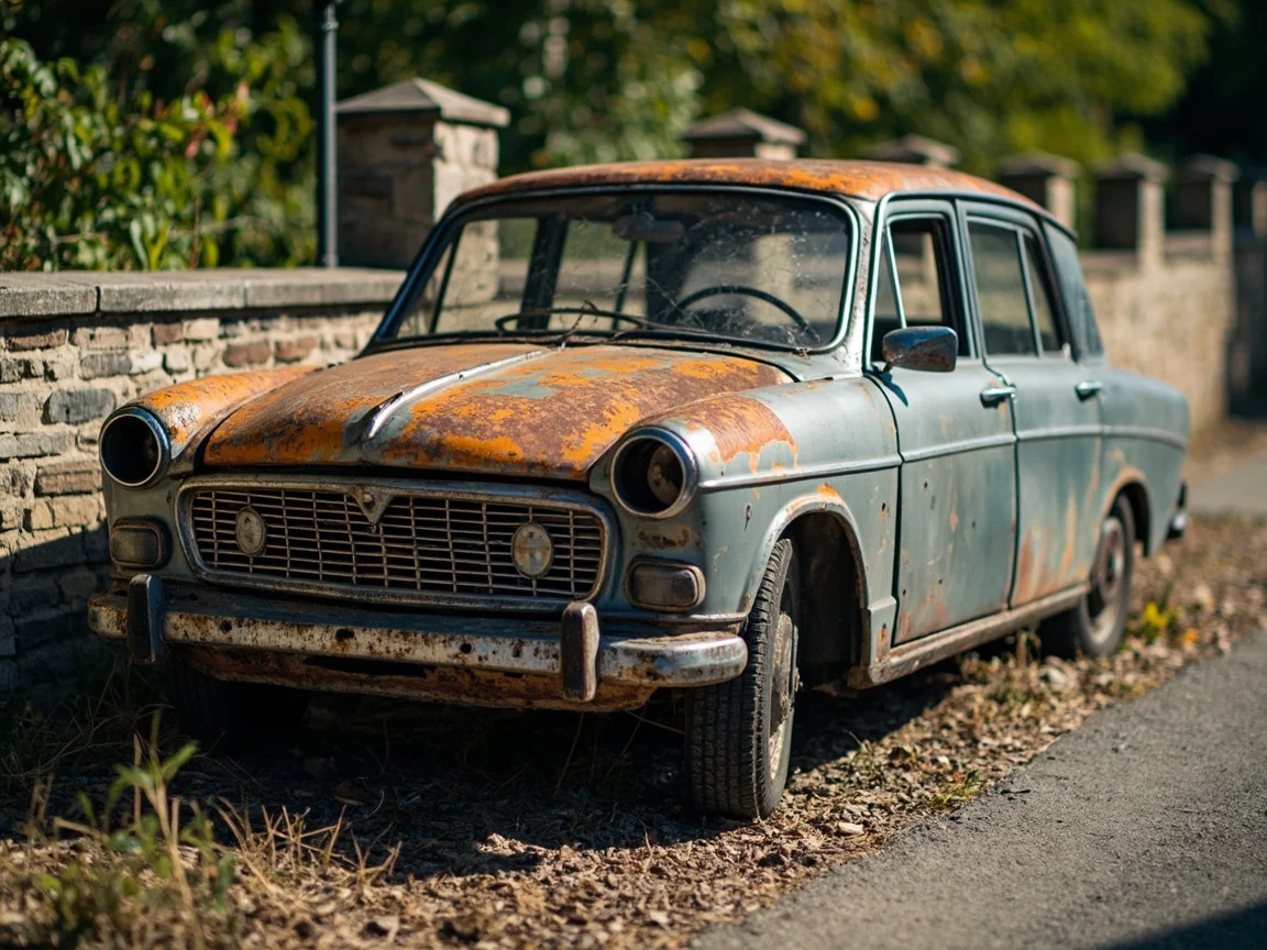 Epave voiture &middot; image &agrave; la une