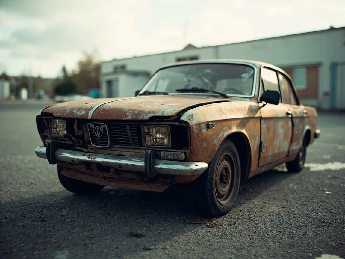 Epave voiture &middot; image &agrave; la une