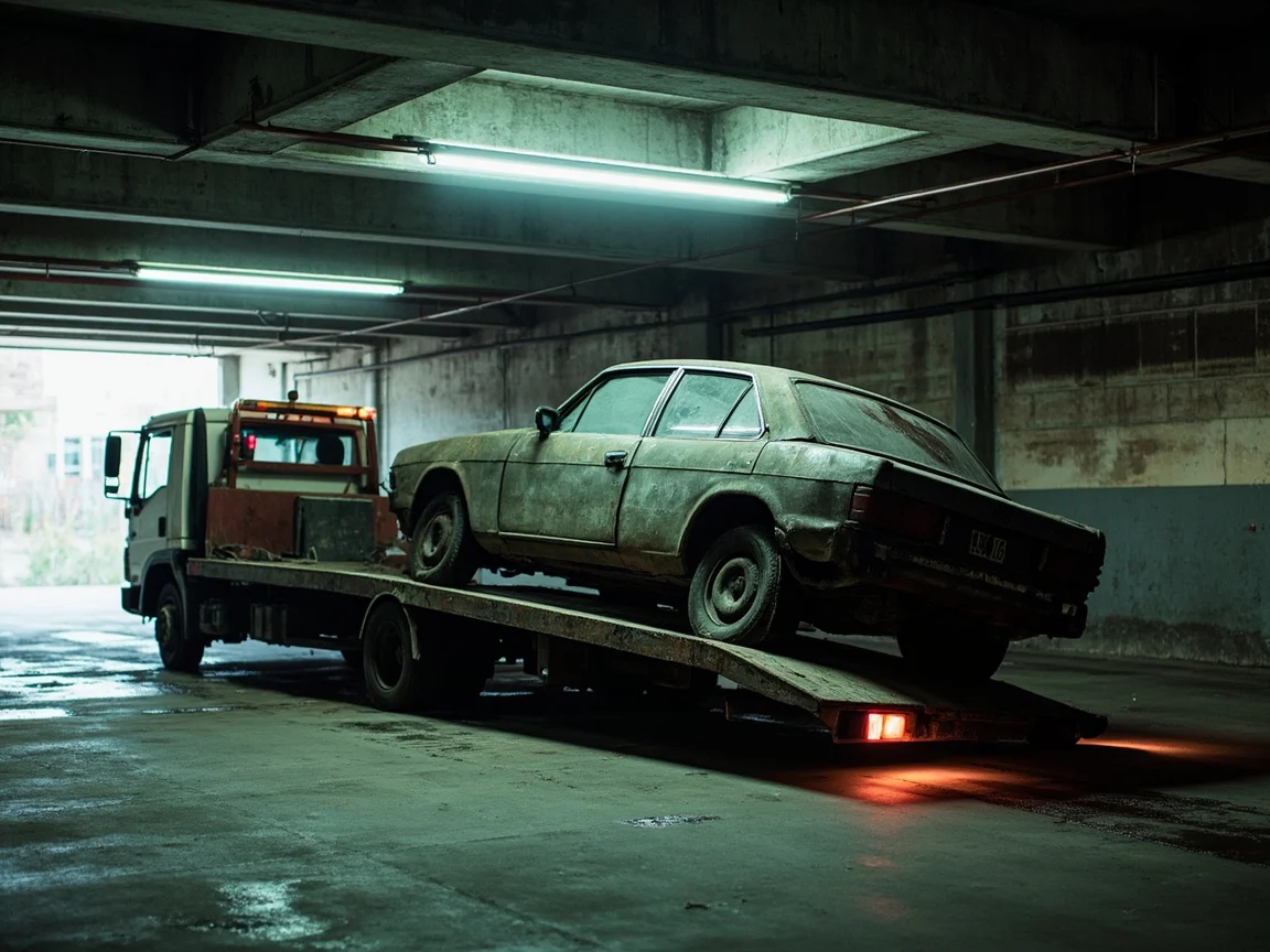 Enl&egrave;vement &eacute;pave sous-sol / parking &middot; image &agrave; la une
