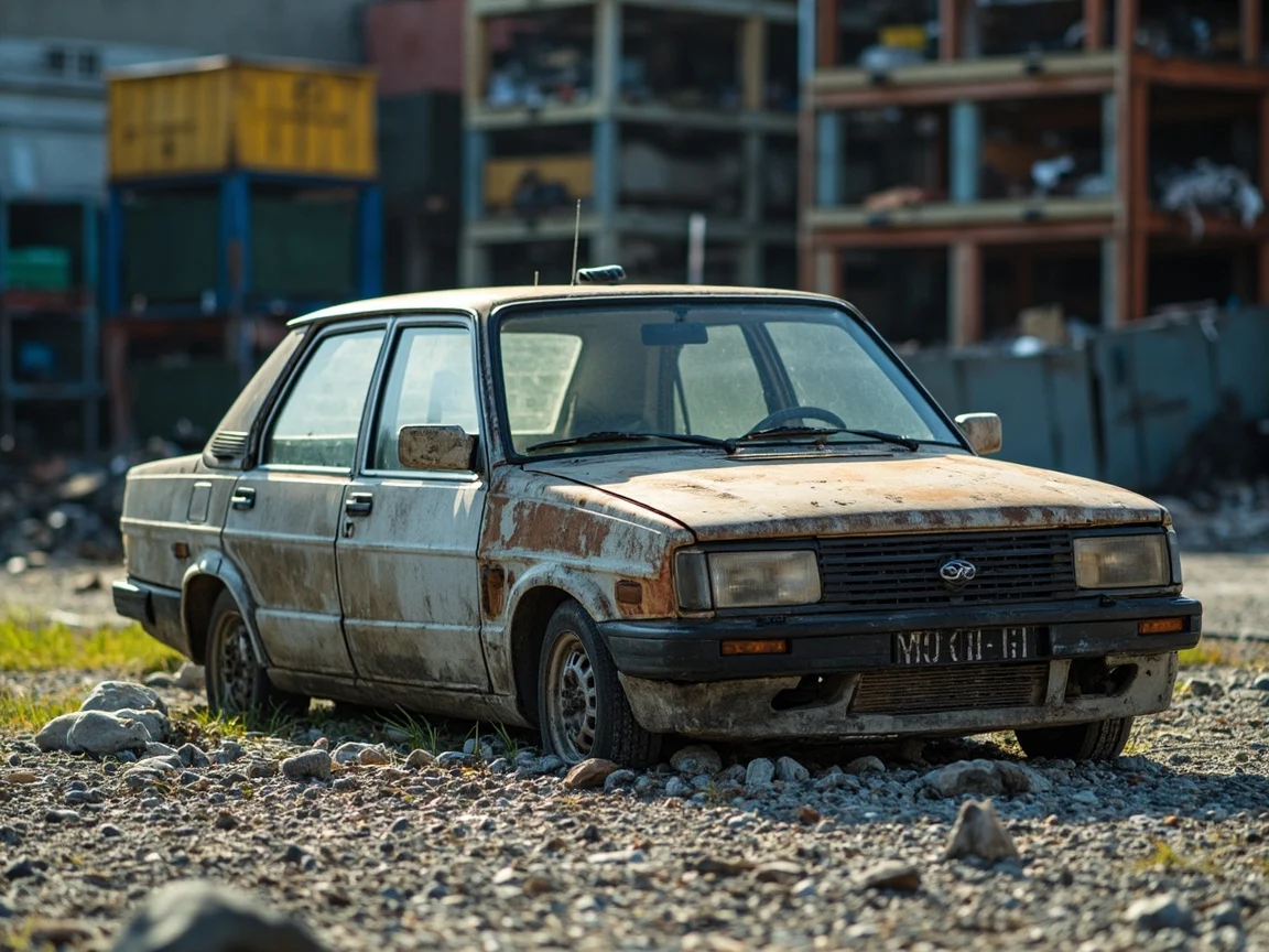 Epave voiture &middot; image &agrave; la une