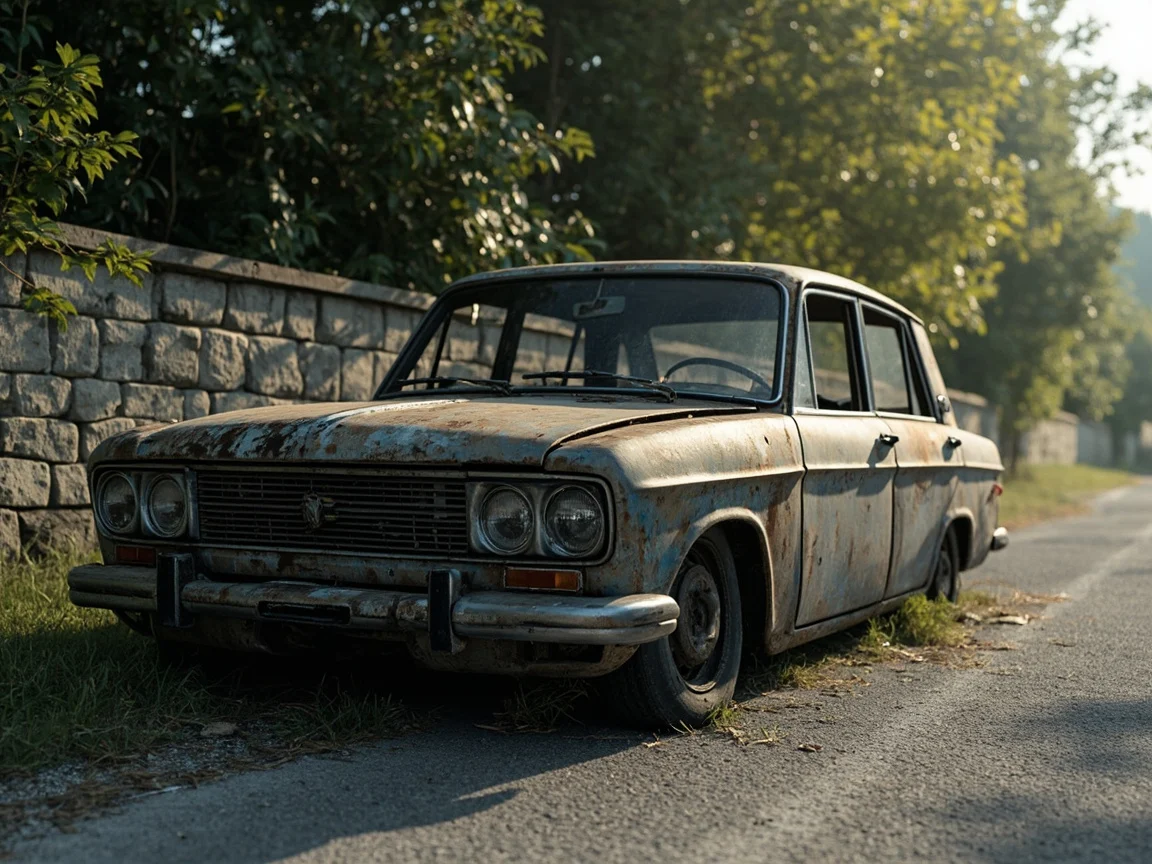 Epave voiture &middot; image &agrave; la une
