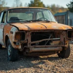 Epave voiture &mdash; Epave voiture Soisy-Sur-&Eacute;cole / 91840 / Essonne &middot; image &agrave; la une