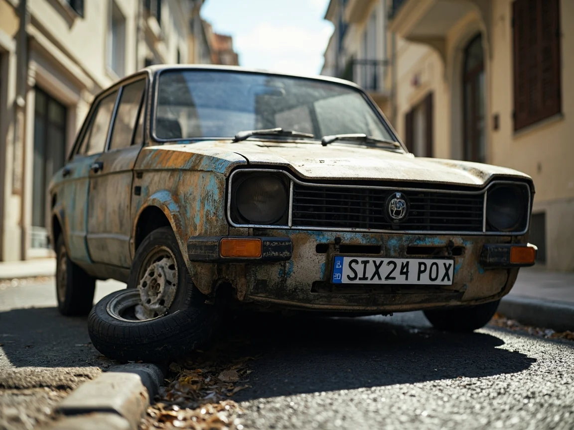Epave voiture &middot; image &agrave; la une