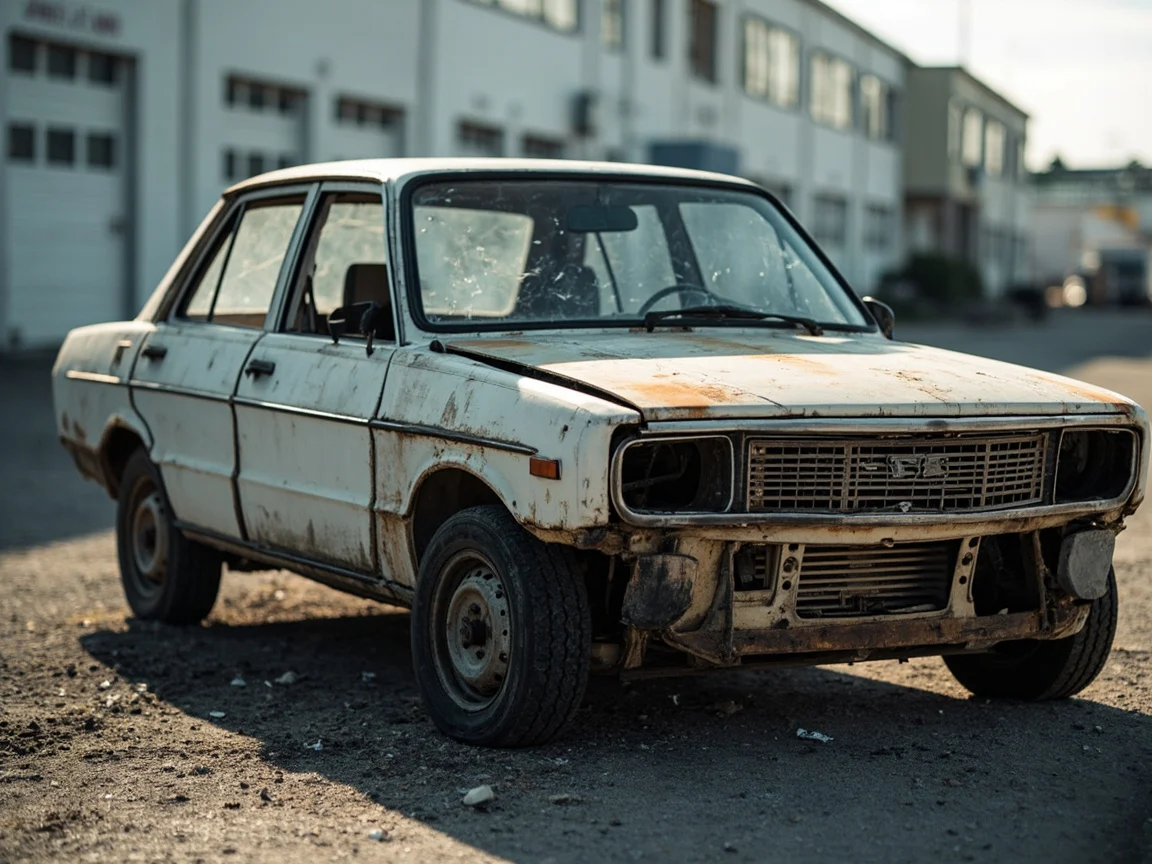 Epave voiture &middot; image &agrave; la une