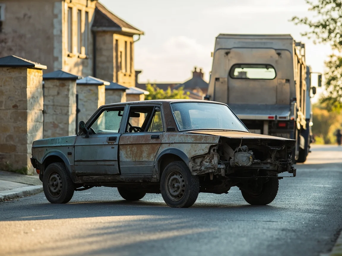 Epave voiture &middot; image &agrave; la une
