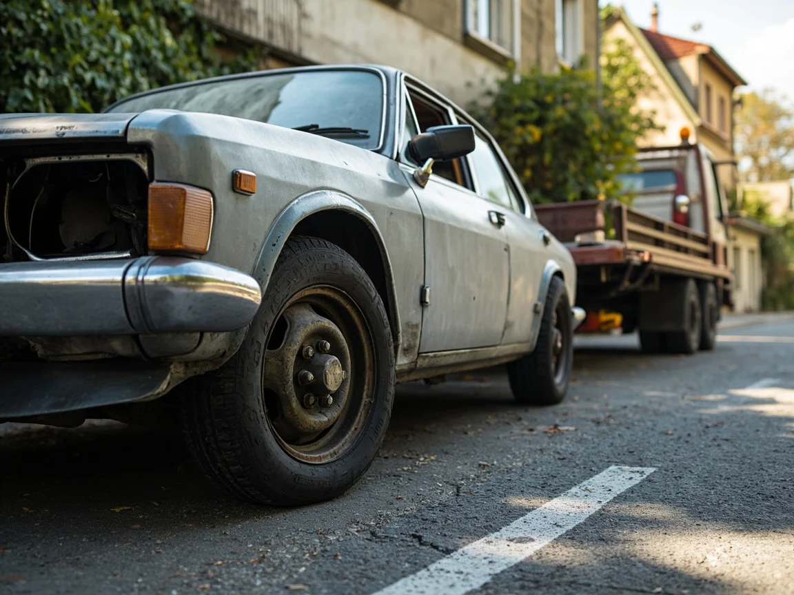Mettre sa voiture &agrave; la casse &middot; image &agrave; la une