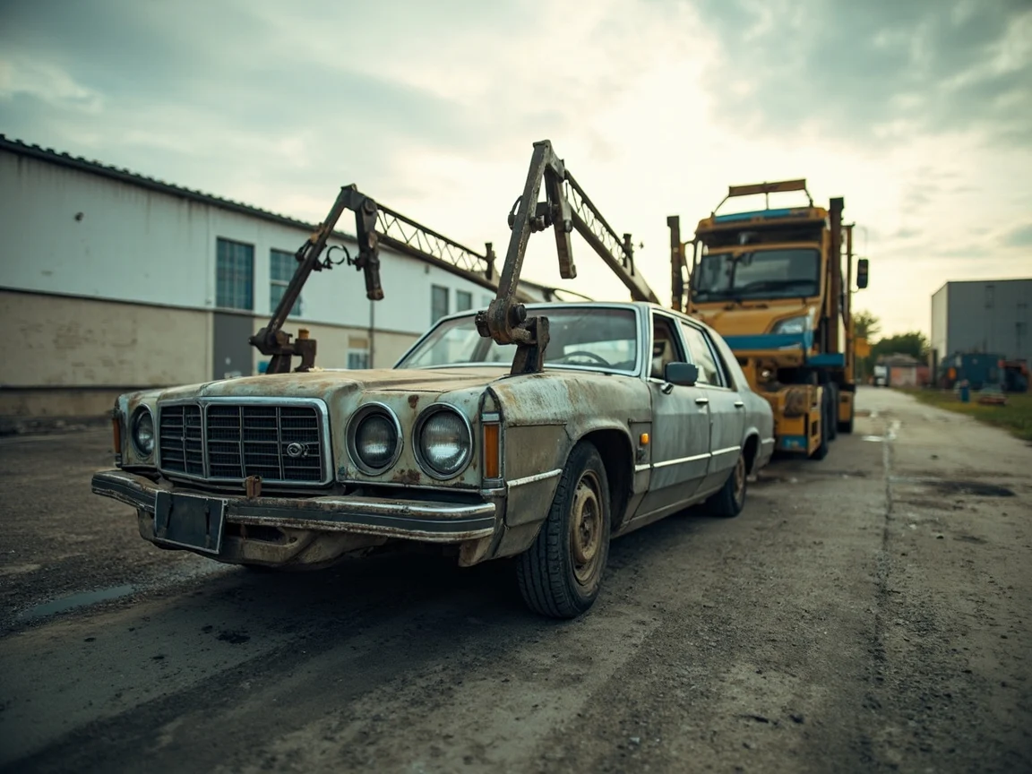 Mettre sa voiture &agrave; la casse &middot; image &agrave; la une
