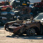 , , , ,  - Destruction voiture : Vaux-Sur-Seine (78740), Yvelines