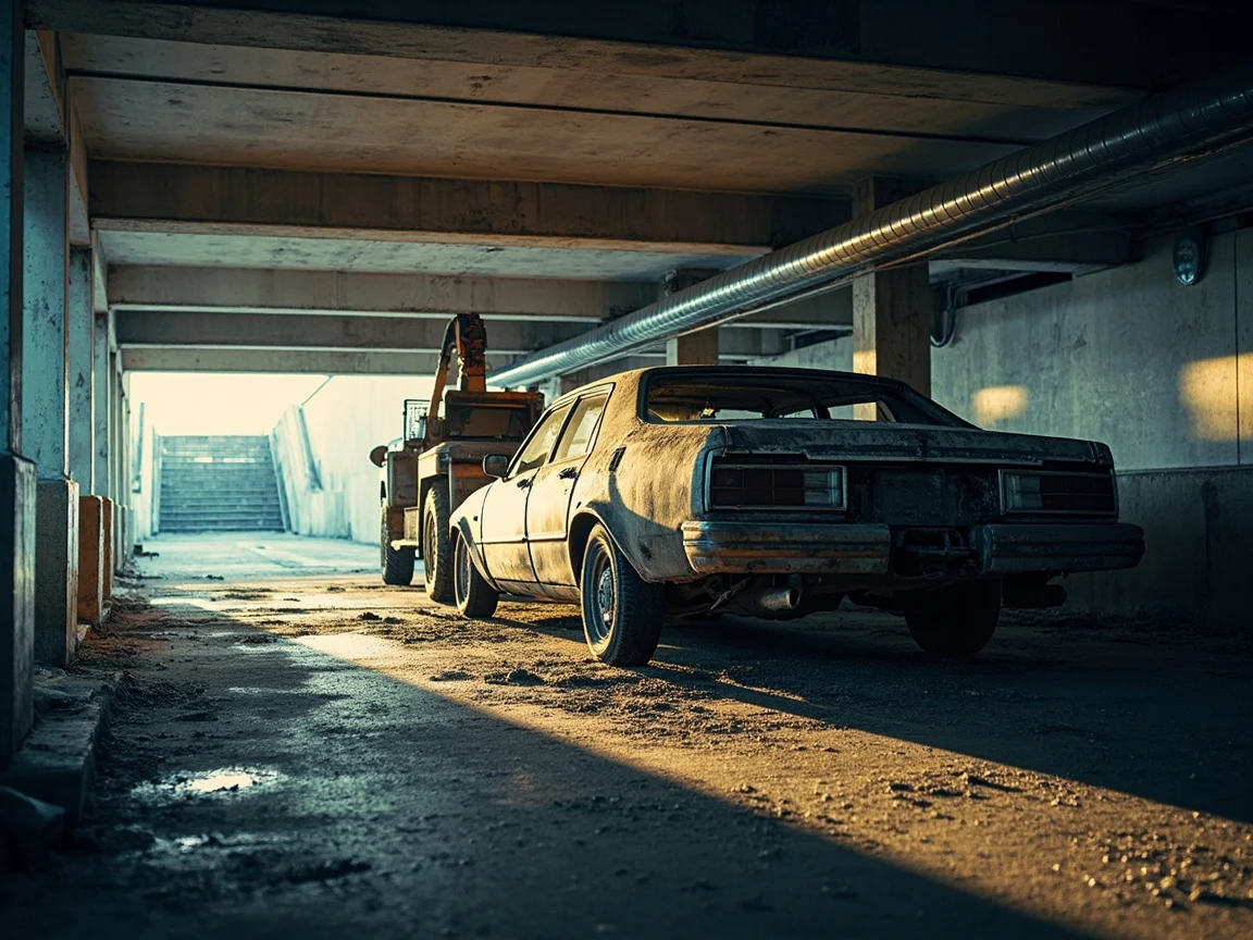 Enl&egrave;vement &eacute;pave sous-sol / parking &middot; image &agrave; la une