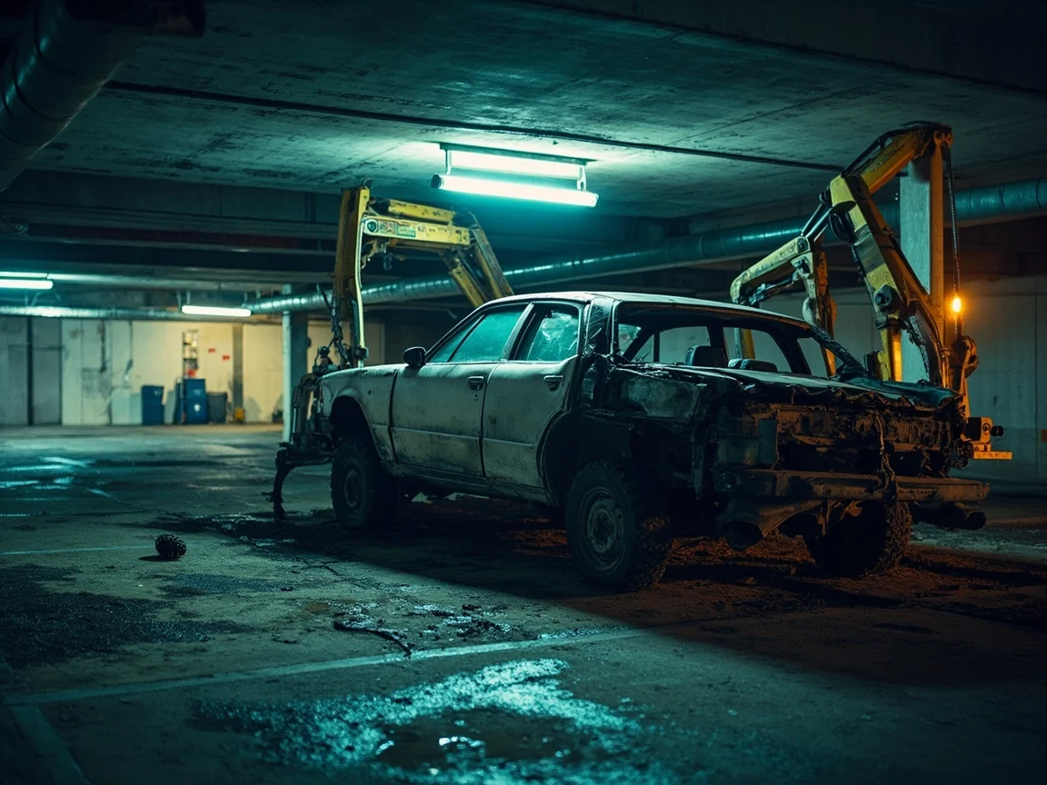 Enl&egrave;vement &eacute;pave sous-sol / parking &middot; image &agrave; la une